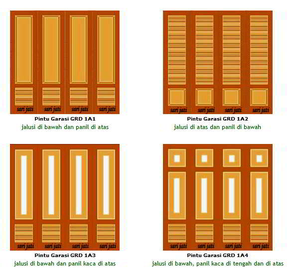 50 model  harga pintu  garasi  minimalis terbaru  lipat  