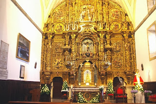 Luanco, iglesia de Santa María, retablo mayor