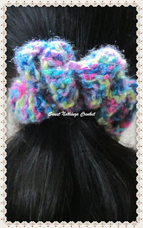 crochet scrunchy