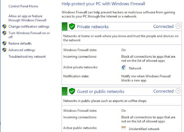 Firewall-setting