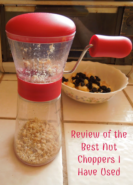 Review of the Best Nut Choppers I Have Used: The Progressive Nut chopper and the Norpro Nut Chopper