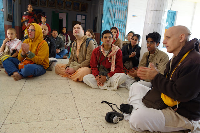 Sankarshan Das Adhikari Super Ecstatic Kirtan at Srivasa Angan 1 