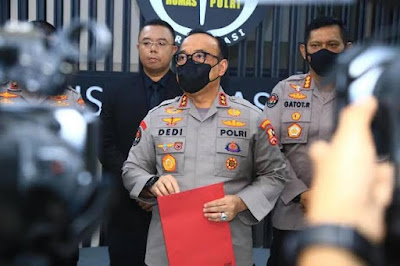 Polri menyatakan bahwa Interpol telah menerbitkan atau merilis Yellow Notice terkait hilangnya Putra Sulung Gubernur Jawa Barat