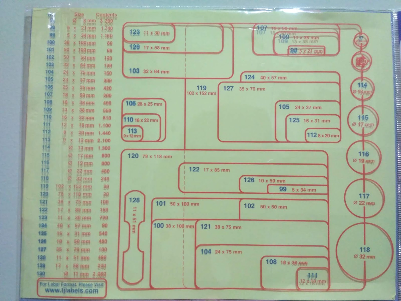 35 Ukuran Kertas  Label  Undangan Dalam Centi Meter Cm