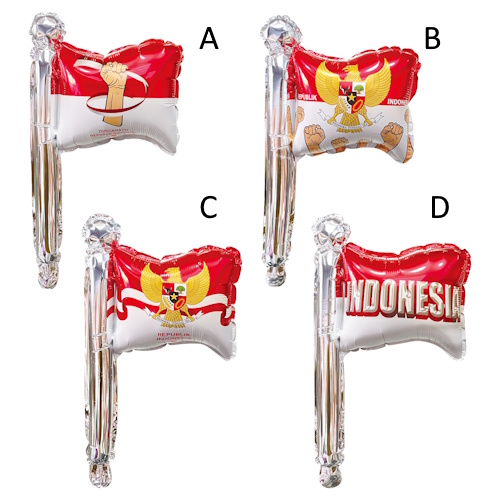 Balon Foil Bendera Merah Putih (Edisi HUT Kemerdekaan RI)