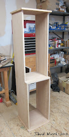 oak bookshelf