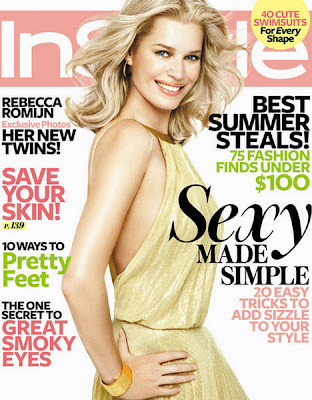 Rebecca Romijn Hot Photoshoot Pictures from InStyle Magazine Cover