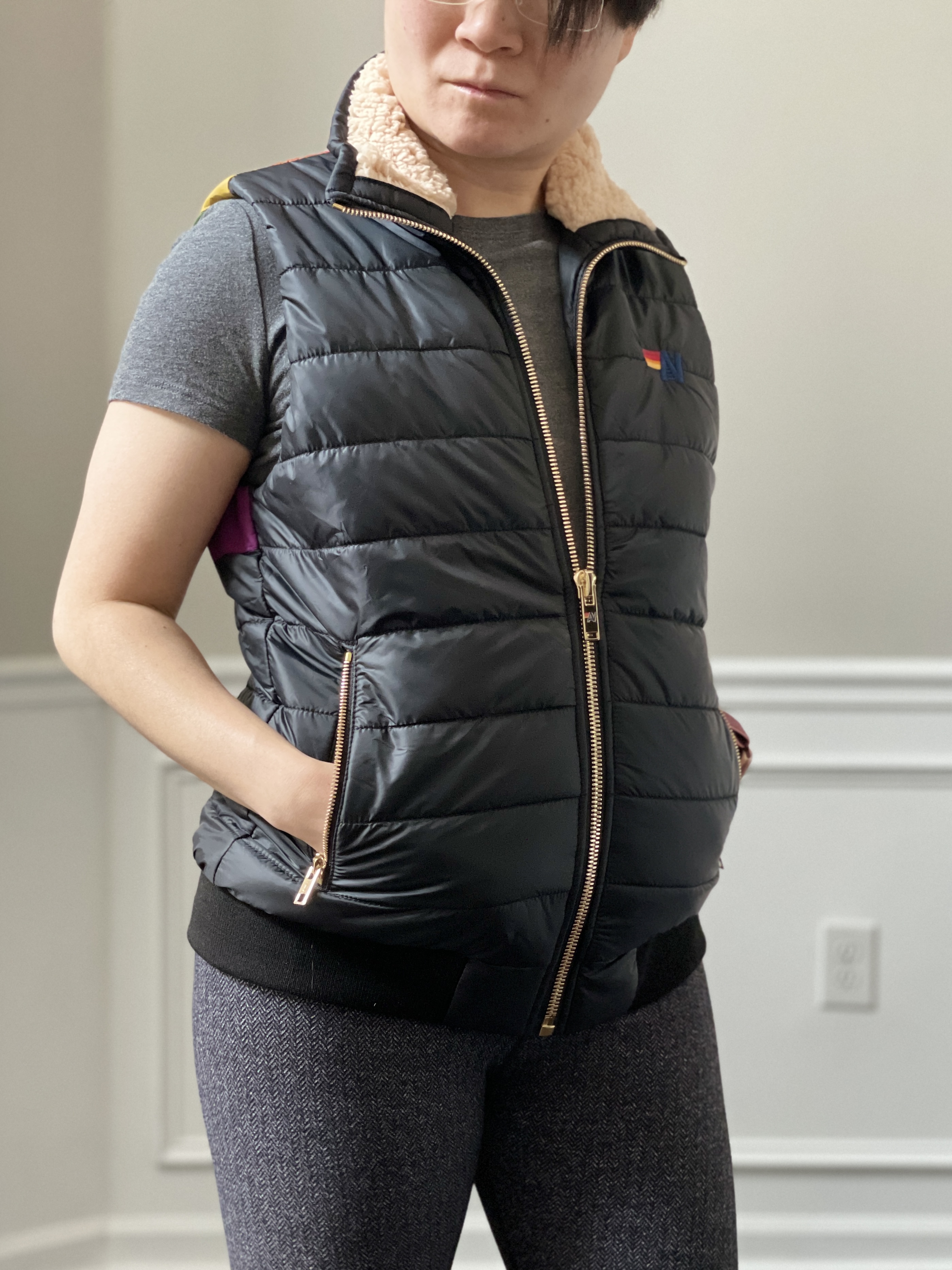 Fit Review Friday! Battle of the Vests! Wunder Puff Cropped Vest