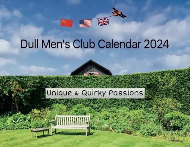 The Dull Men's Club Calendar 2024: Unique and Quirky Passions