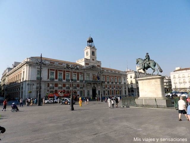 Puerta del sol, Madrid