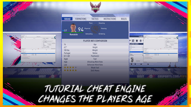 Tutorial Cheat Engine 6 8 Edit For Age Player Bhsbonus Fifa 19 At Moddingway