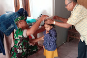  Babinsa Koramil 12/Watukumpul Bersama Bidan Desa Bersatu Cegah Stunting