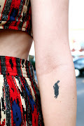 LOVE via thesfstyle! (little rabbit tattoo arm)