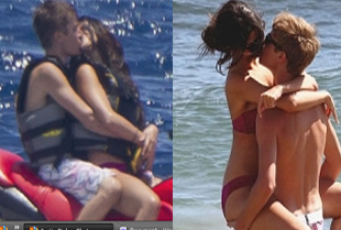 crazed heat justin bieber dan selena gomez