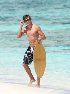 Zac Efron in The Caribbean Islands