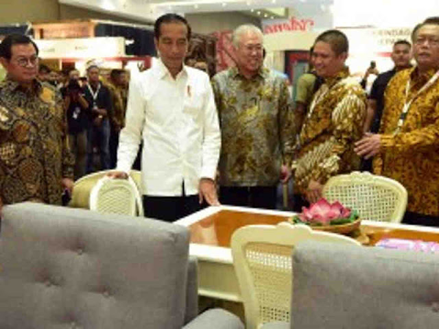 Jokowi Berharap Kualitas Produk Furnitur Tumbuh 2 Digit