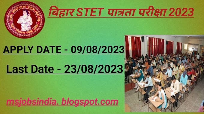 बिहार राज्य पात्रता परीक्षा BSEB 2023 पेपर I और II के लिए ऑनलाइन  आवेदन करें