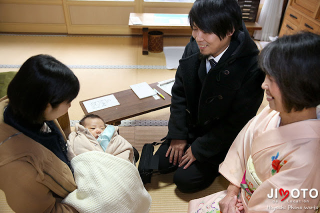 近江八幡市の奥石神社のお宮参り出張撮影