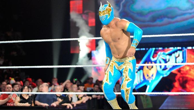 sin cara mask off. sin cara mask off. WWE RAW