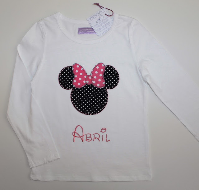 camiseta minnie mouse personalizada