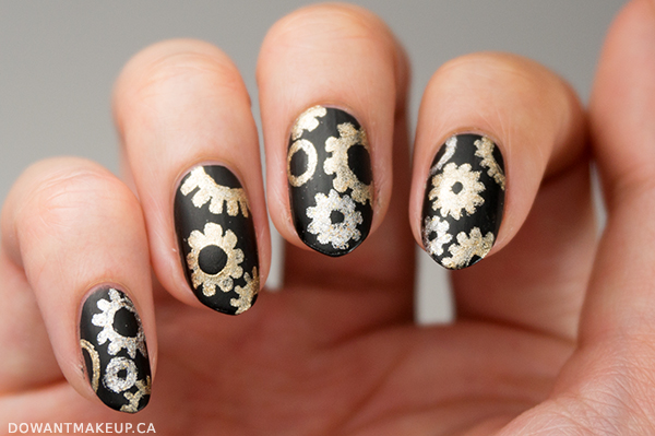 Nail art: inspired by butter London Steampunk Ball