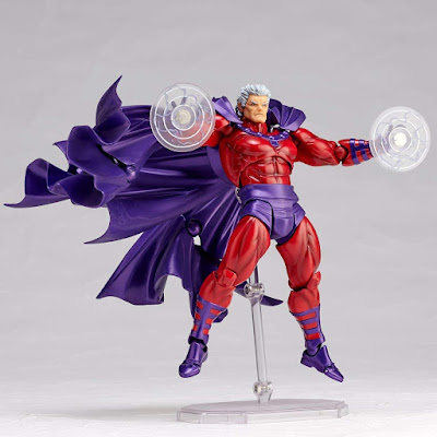 This Magneto Figure Has Magnetic Hands, That Allow The Paperclips To cling To Each One Of His Hands