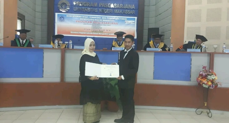 Wakil Dekan I FKM UPRI Sukses Raih Gelar Doktor Bidang Ilmu Sosiologi