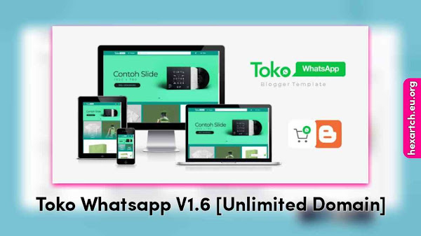 Toko WhatsApp Blogger Template v 1.6 Free Download Premium Version [Remove Domain Limit]