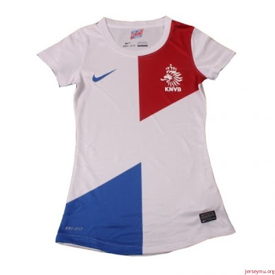 Jersey Belanda Ladies Away 2013