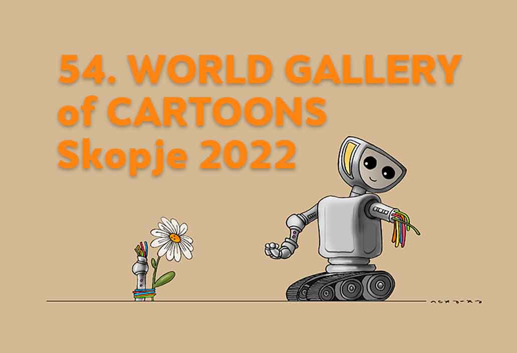 Participants of the 54th World Gallery Of Cartoons - Skopje 2022
