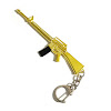 Miniatur Senjata Senapan AK47 Gold Mini Asli Import Koleksi Pajangan Hiasan Gantungan Kunci