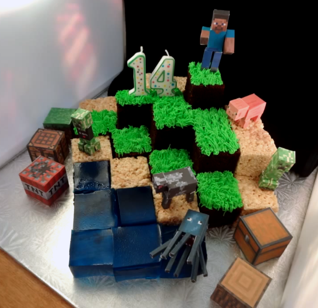 Minecraft Cake Ideas