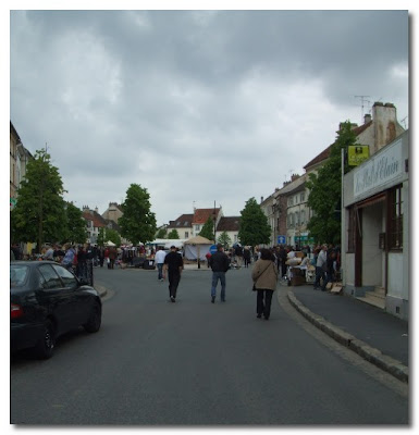 a brocante in jouarre france