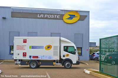 Renault Maxity Electric, La Poste