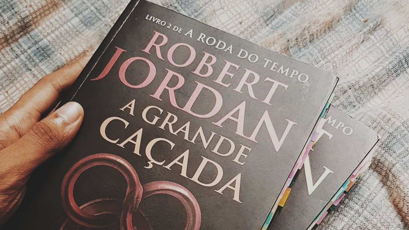 A Grande Caçada, segundo volume de A Roda do Tempo, do Robert Jordan