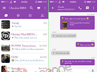 Download BBM Simple Purple V2.13.0.26 Apk