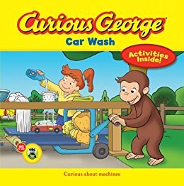 CURIOUS GEORGE SERIES - Car Wash - Activities Inside !