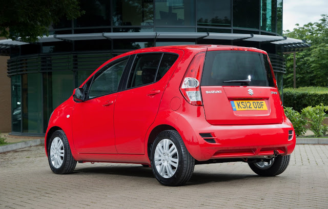 2012 Suzuki Splash Rear View