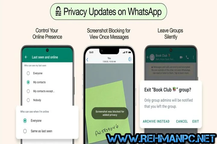 WhatsApp Messenger 2.2108.8 PC Software Free Download With Crack