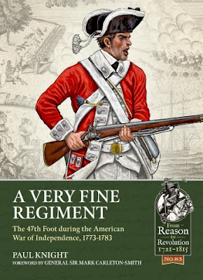 The cover of Knight's book depicts a soldier of the 47th Regiment of Foot charging his bayonet