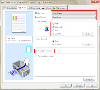 How to Print using Pixma Canon IP2772 Printer in Microsoft word?