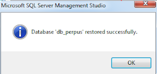 Cara Backup dan Restore Database SQL Server Menggunakan SQL Server Management Studio