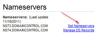 Set Nameservers