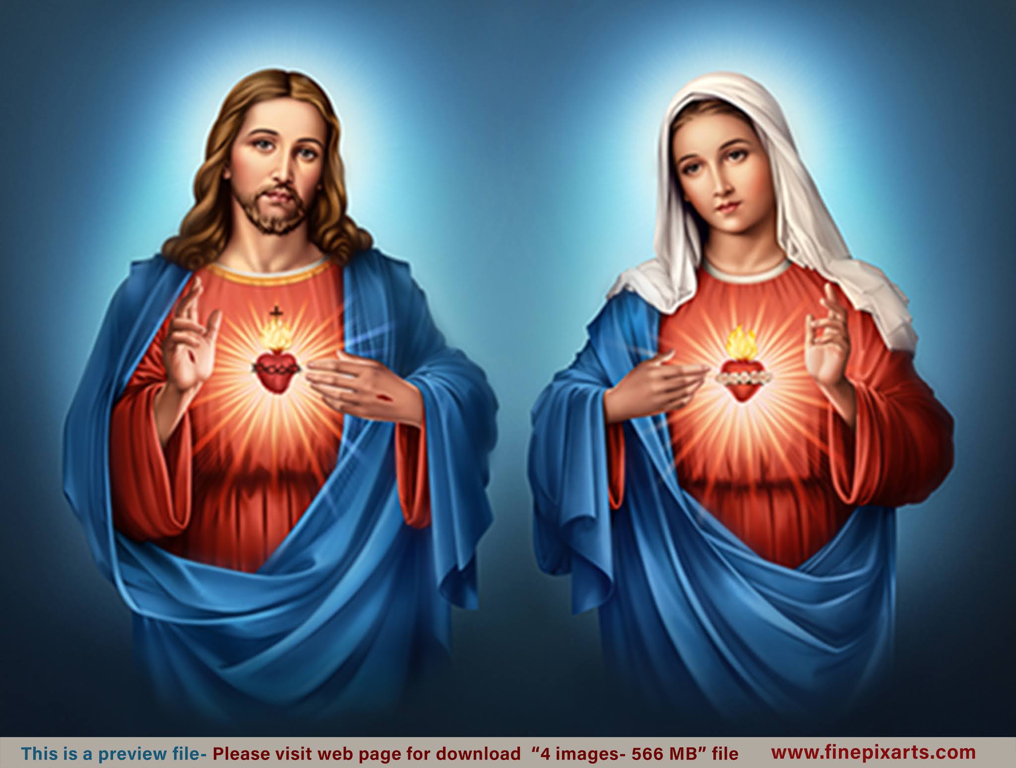 Sacred Heart of Jesus Christ & Immaculate Heart of Mary_Blue-160 MB