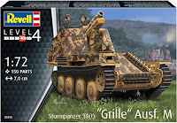 Revell 1/72 Sturmpanzer 38(t) Grille Ausf. M (03315) Color Guide & Paint Conversion Chart