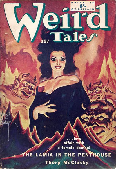 october 2010 tails magazine. pulp magazine WEIRD TALES,