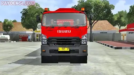 mod isuzu giga fvz trailer tangki