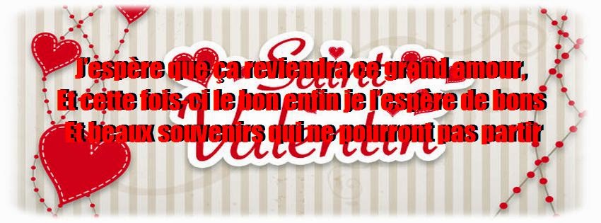 Sms d'amour pour valentin 2015