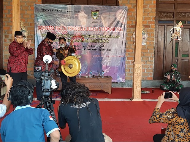 Sarasehan Penguatan Budaya dan Ekonomi di Sanggar Budaya Sekar Jagad, Polokarto