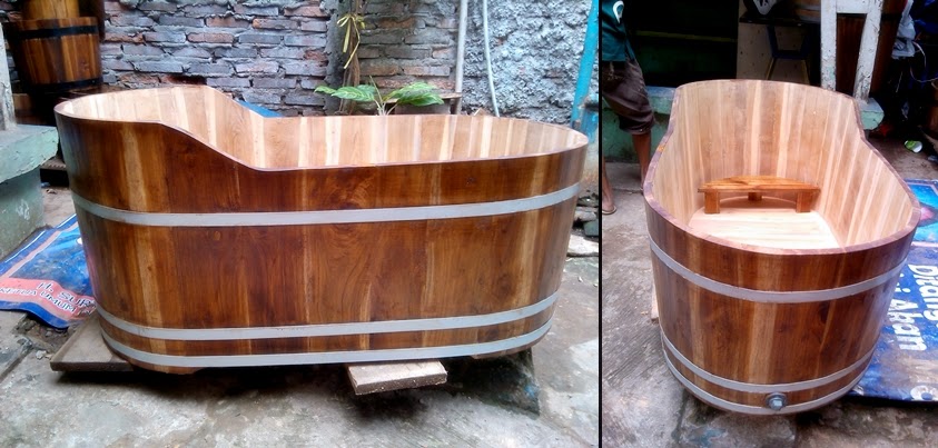 Bathtub Kayu bathtub kayu ini berbahan kayu jati, walaupun tidak banyak yg menggunakan bathtub kayu ini harga menjadi bahan pertimbangan dengan bathtub dengan bahan yg ...